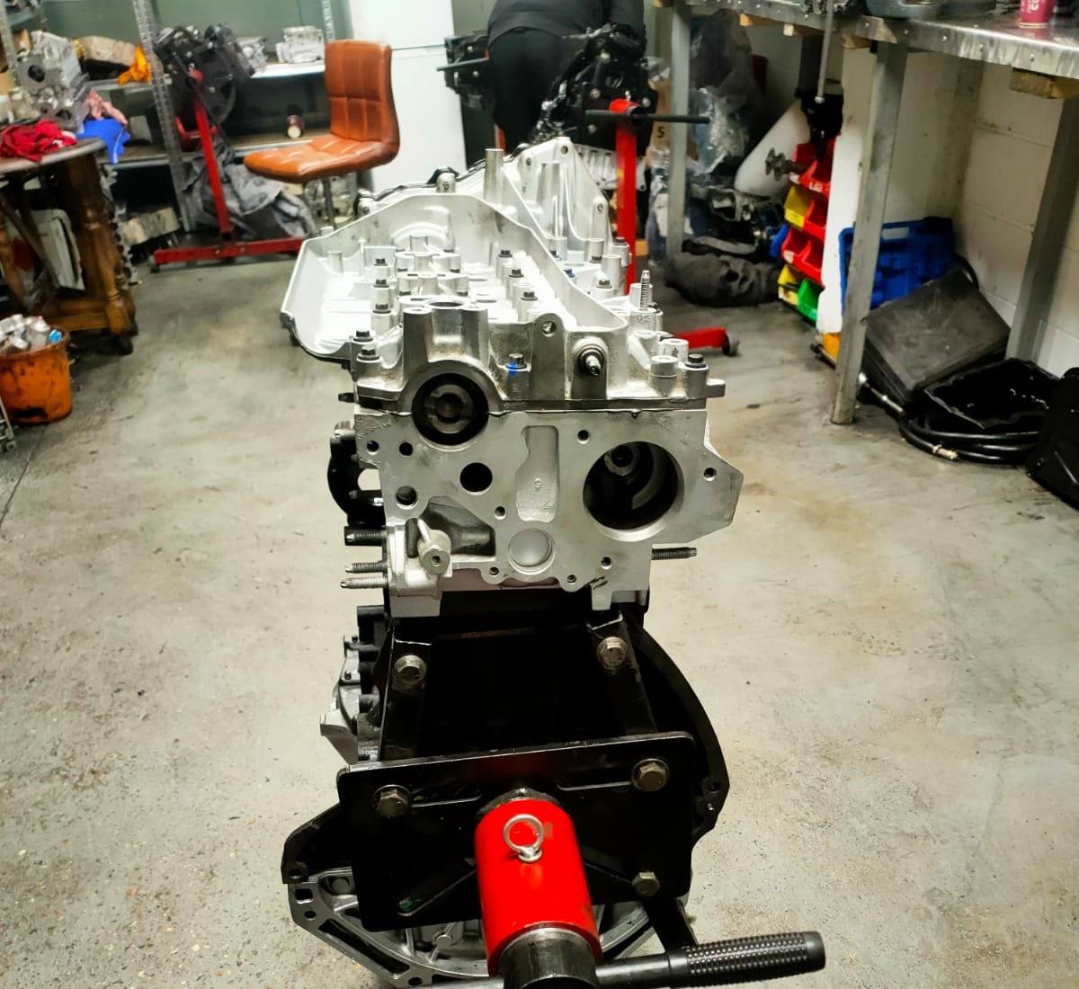Reconditioned Renault M9T diesel engine rebuilt in the Swanscombe workshop